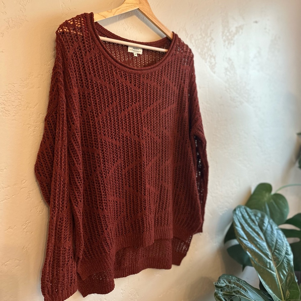 Papaya red sweater size S